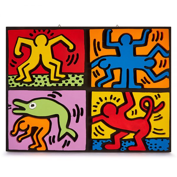 Quadrittico Keith Haring 1