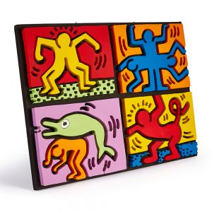 Quadrittico Keith Haring 1